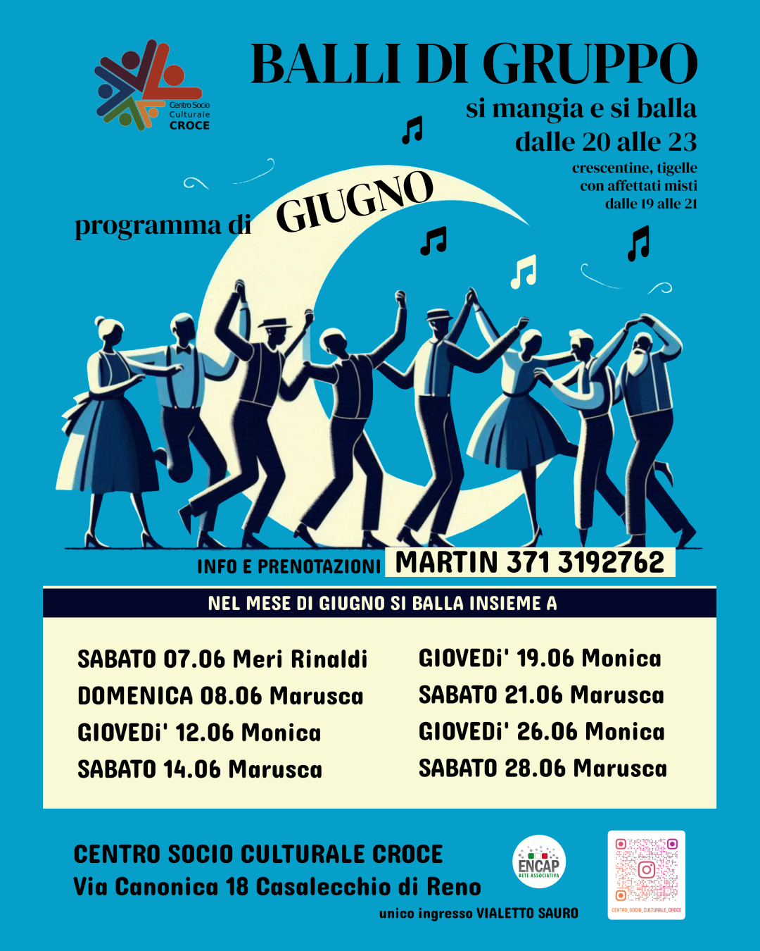 SERATE DI BALLO GIUGNO