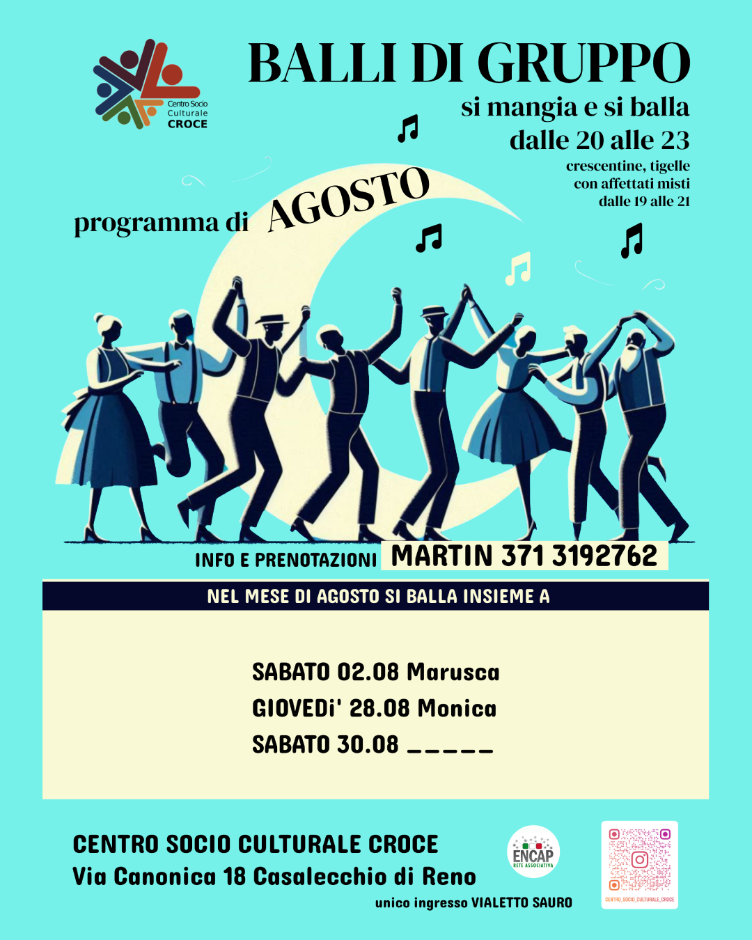 SERATE DI BALLO AGOSTO