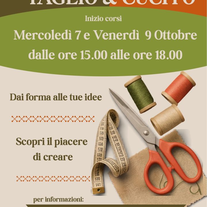 Corso di Taglio e Cucito