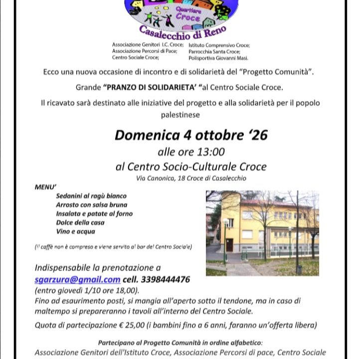 Pranzo di Solidarietà