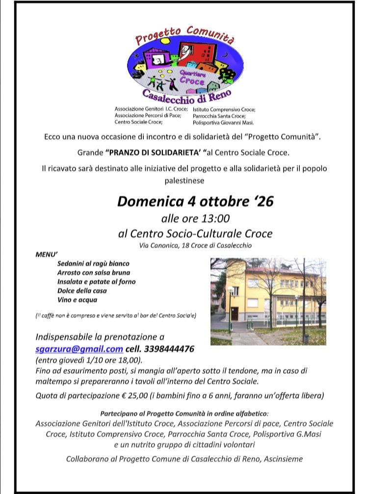 Pranzo di Solidarietà