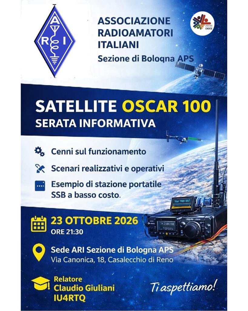Satellite OSCAR 100: la radio arriva nello spazio